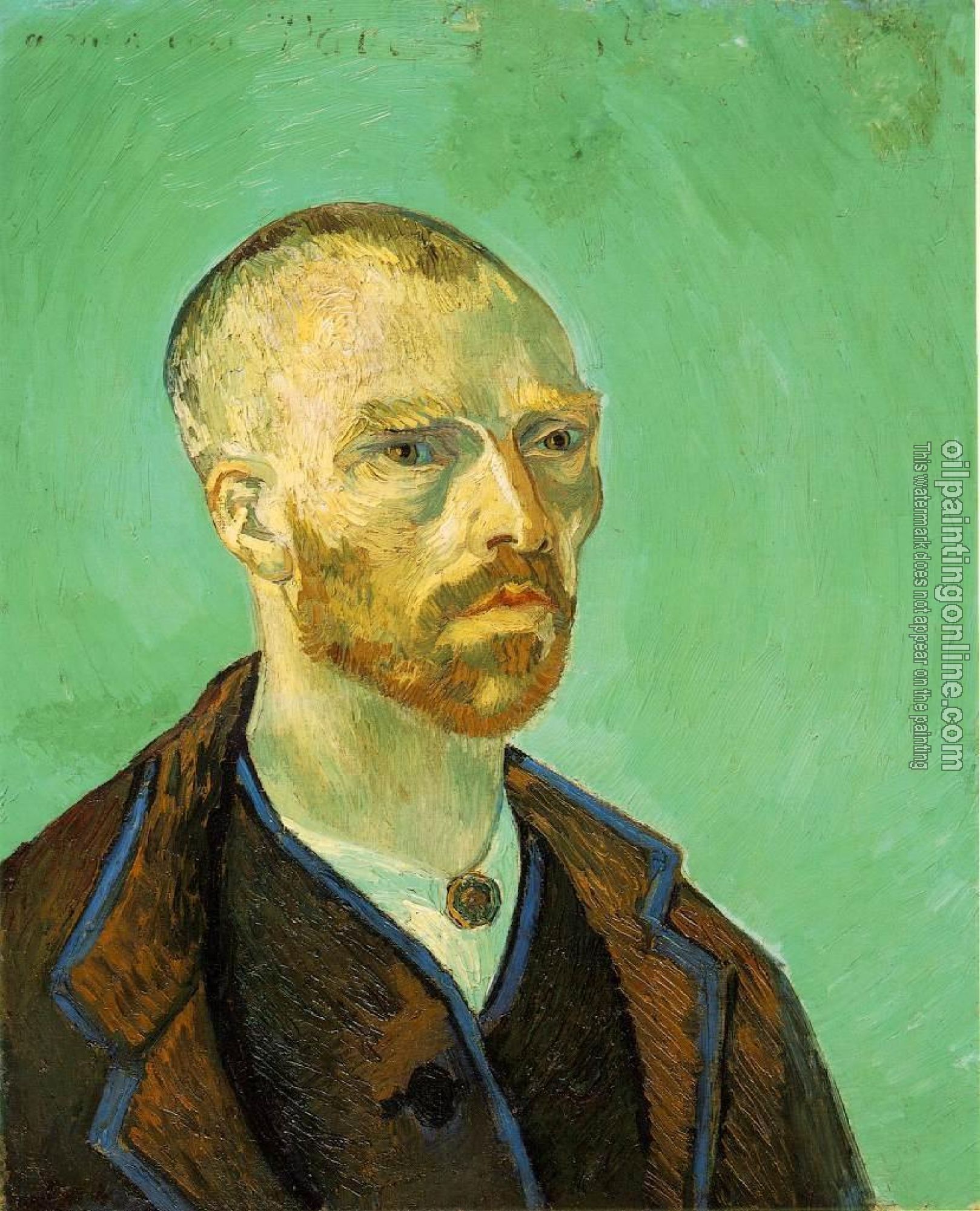 Gogh, Vincent van - Self Portrait, Dedicated to Paul Gauguin